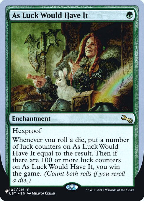 As Luck Would Have It (ULST) (33) / Foil