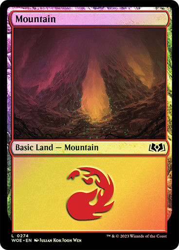 Mountain (woe) (274) / Foil
