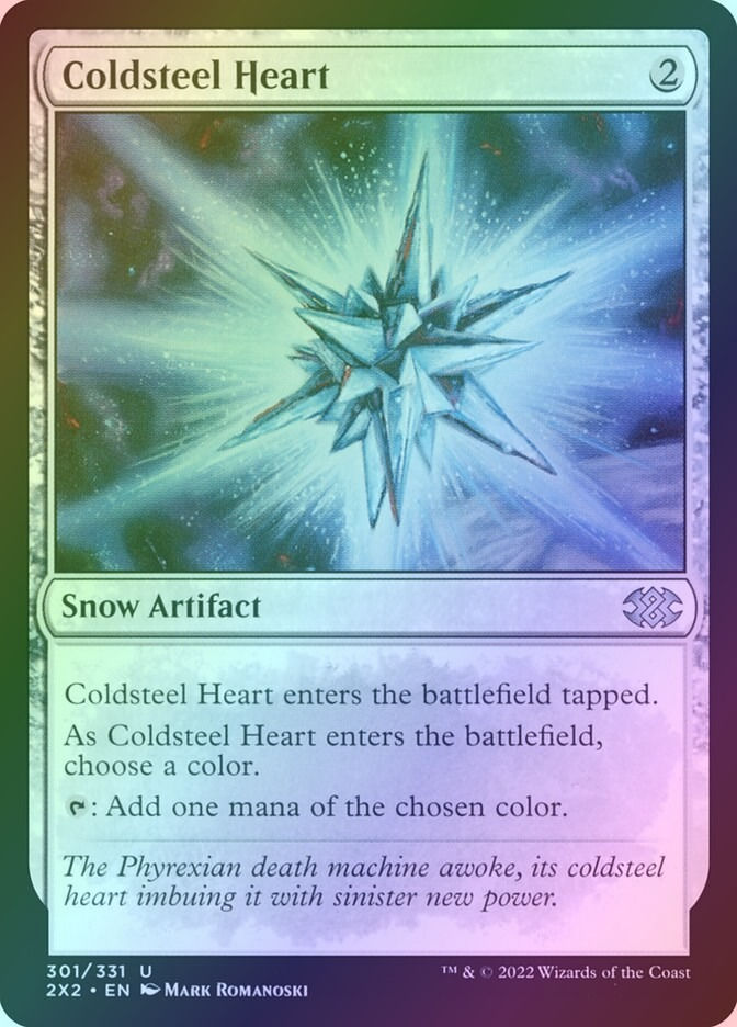 Coldsteel Heart (2X2) (301) / Foil