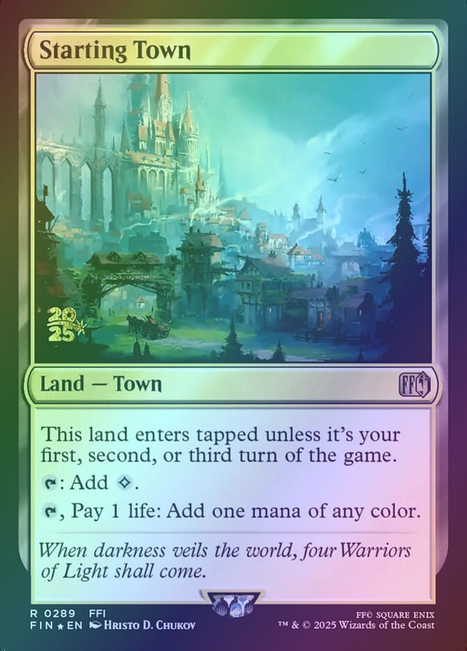 Starting Town (PFIN) (289s) / Foil