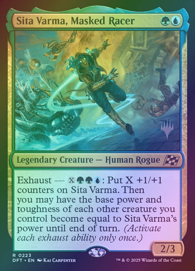 Sita Varma, Masked Racer (PDFT) (223p) / Foil