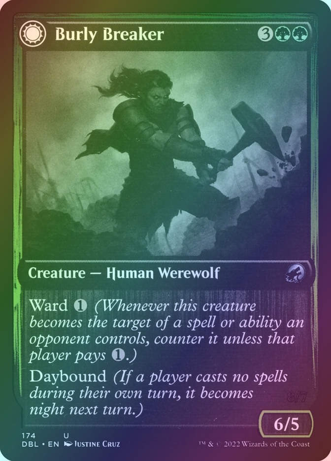 Burly Breaker // Dire-Strain Demolisher (DBL) (174) / Foil