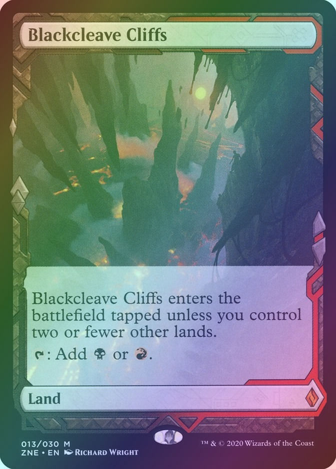Blackcleave Cliffs (ZNE) (13) / Foil