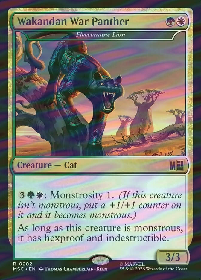 Fleecemane Lion (MSC) (282) / Surge Foil