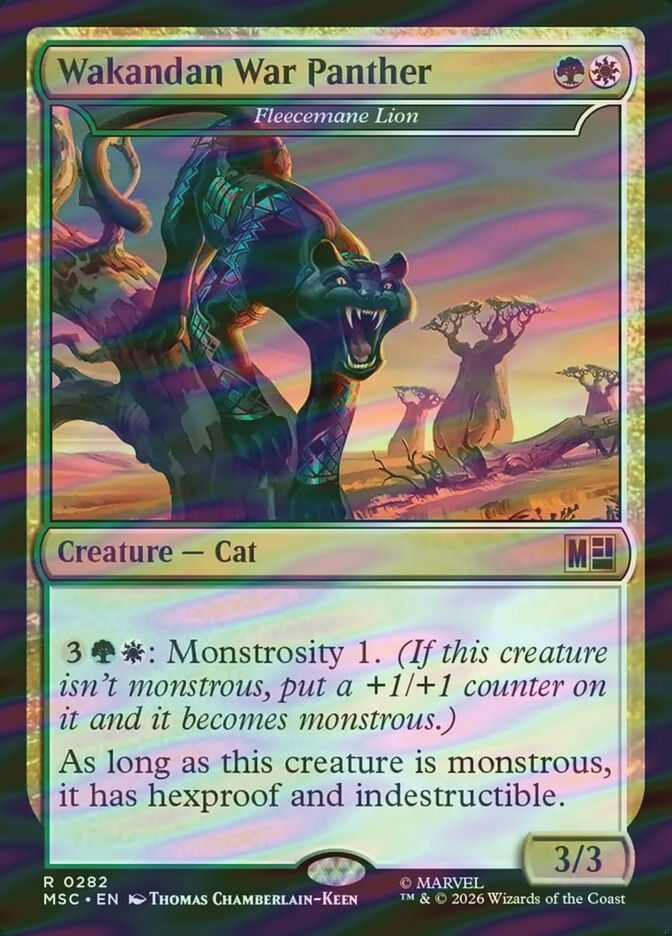 Fleecemane Lion (MSC) (282) / Surge Foil