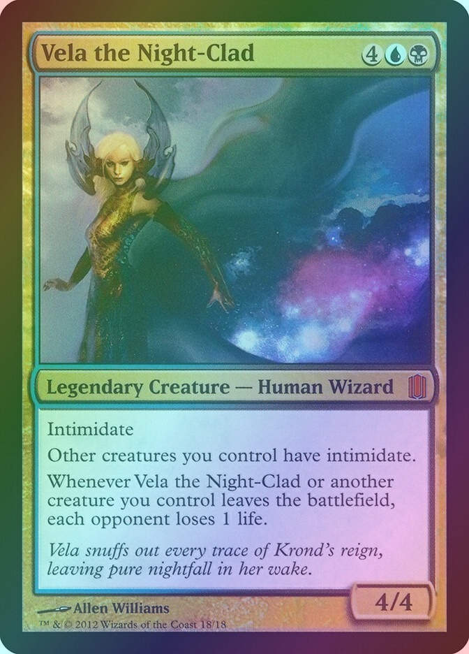Vela the Night-Clad (CM1) (18) / Foil