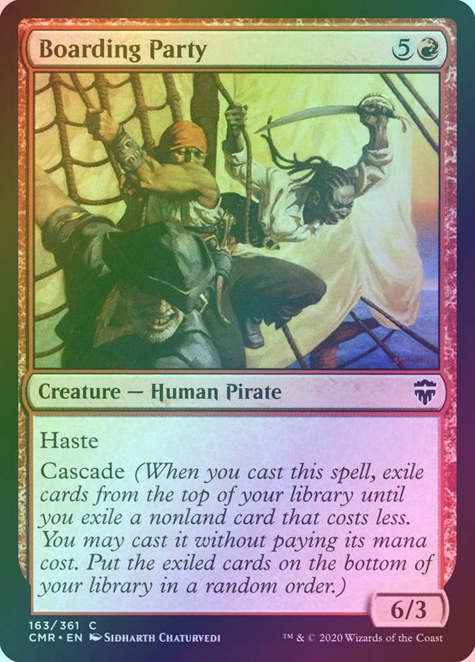 Boarding Party (CMR) (163) / Foil