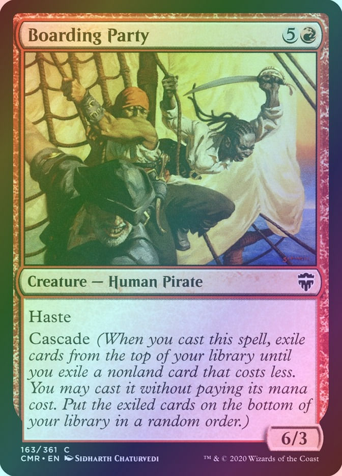 Boarding Party (CMR) (163) / Foil
