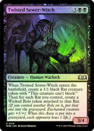 Twisted Sewer-Witch (woe) / Foil