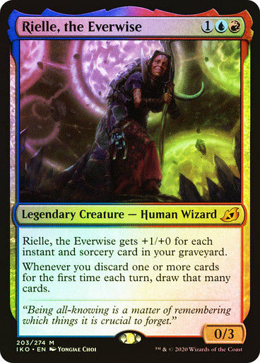 Rielle, the Everwise (IKO) (203) / Foil