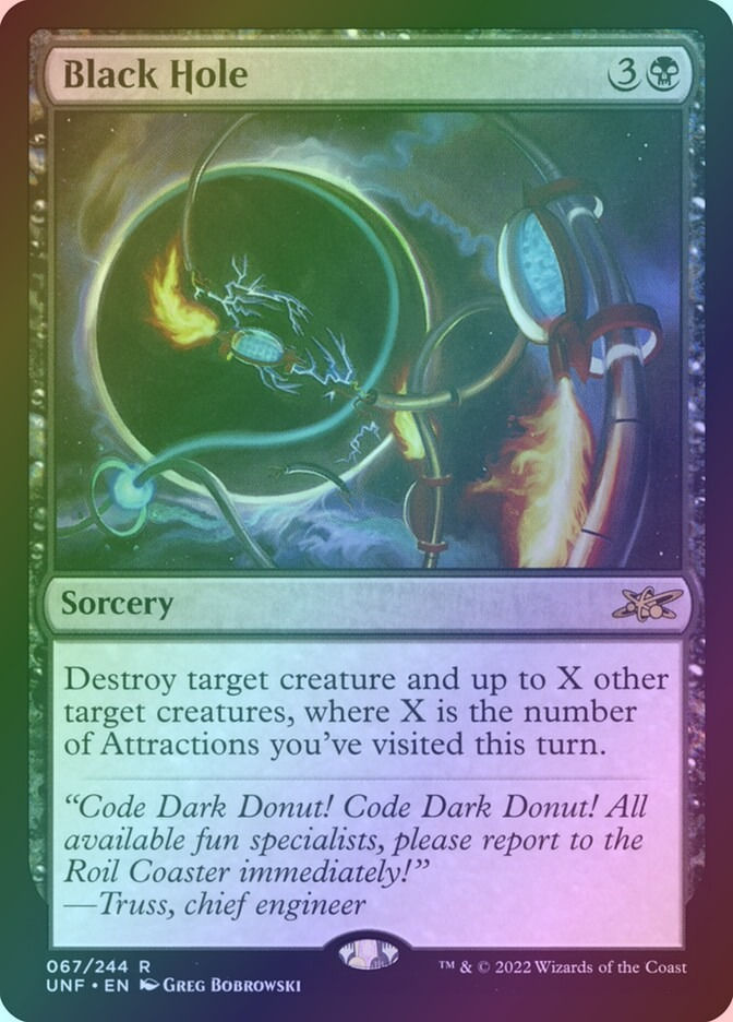 Black Hole (UNF) (67) / Foil