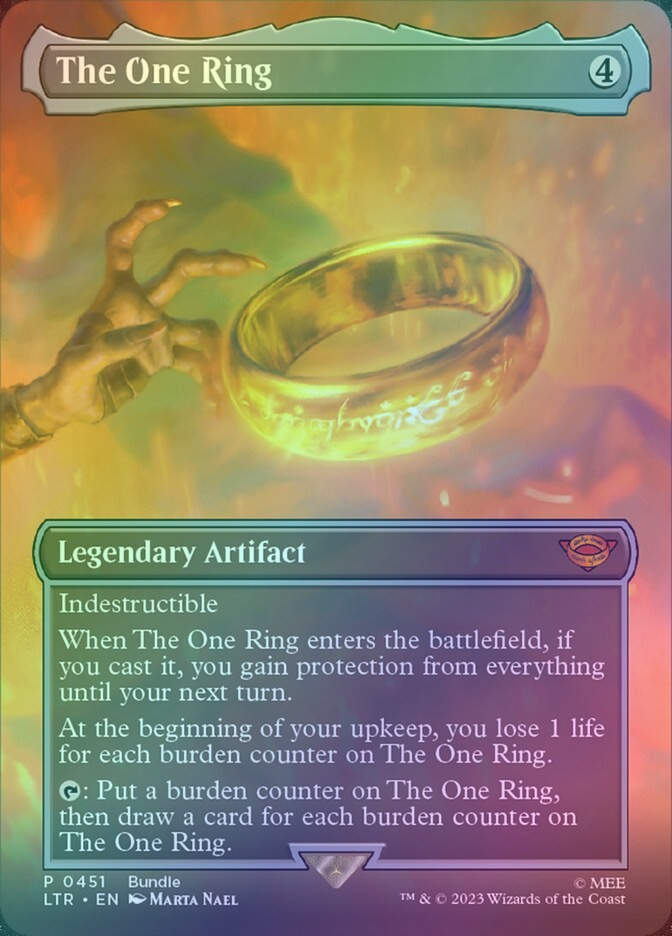 The One Ring (LTR) (451) / Borderless / Foil