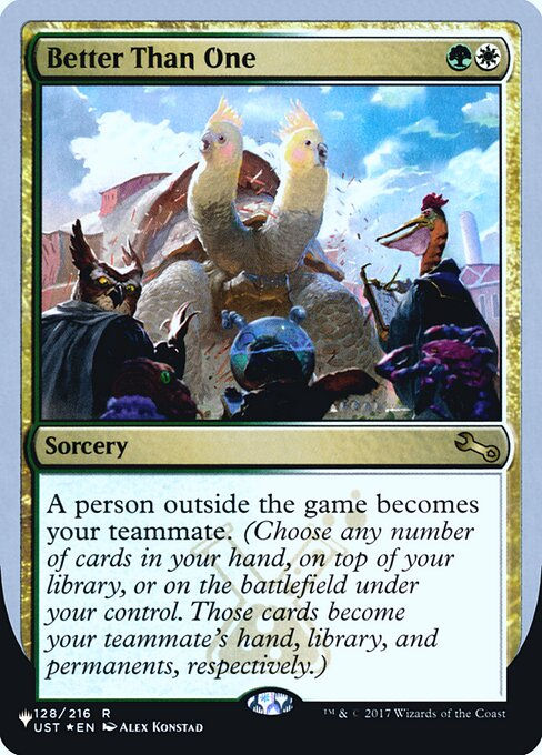 Better Than One (ULST) (44) / Foil