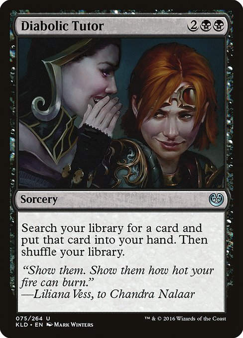 Diabolic Tutor (KLD)