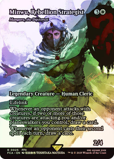 Mangara, the Diplomat (FCA) (25) / Borderless / Foil
