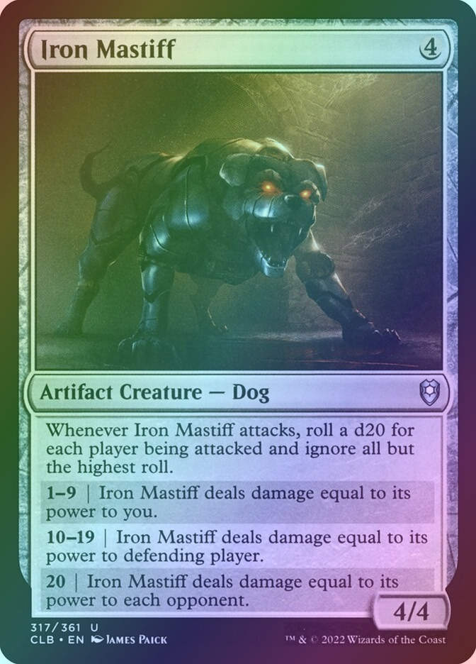 Iron Mastiff (CLB) (317) / Foil