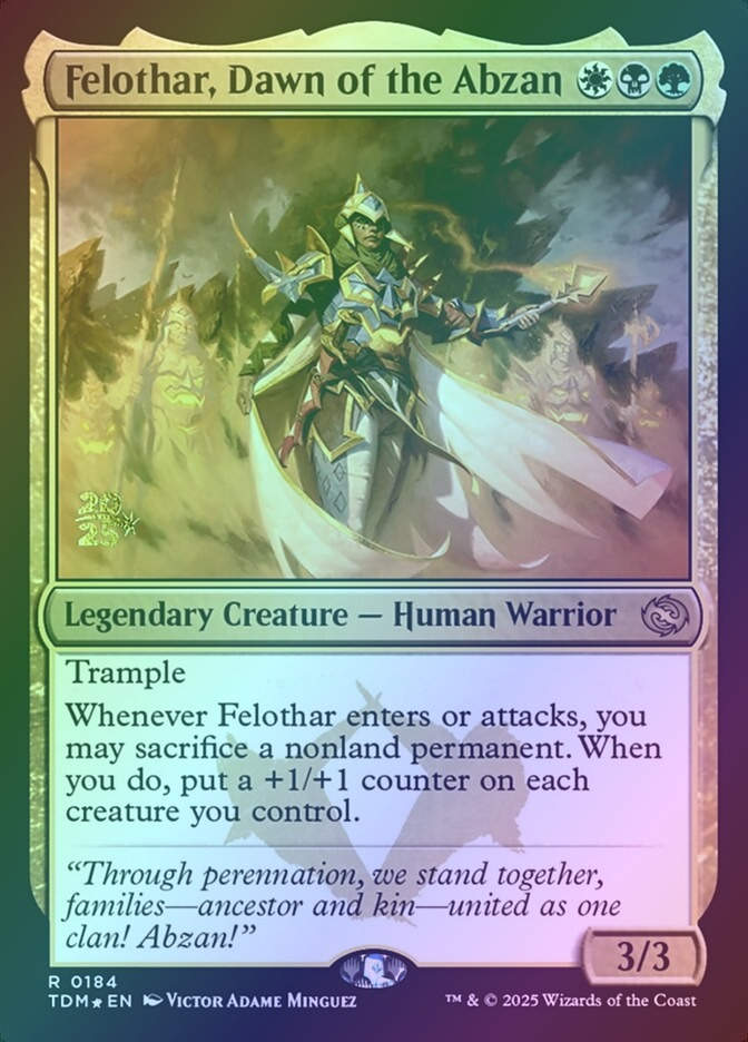Felothar, Dawn of the Abzan (PTDM) (184s) / Foil