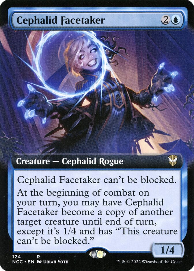 Cephalid Facetaker (NCC) (124) / Extended Art