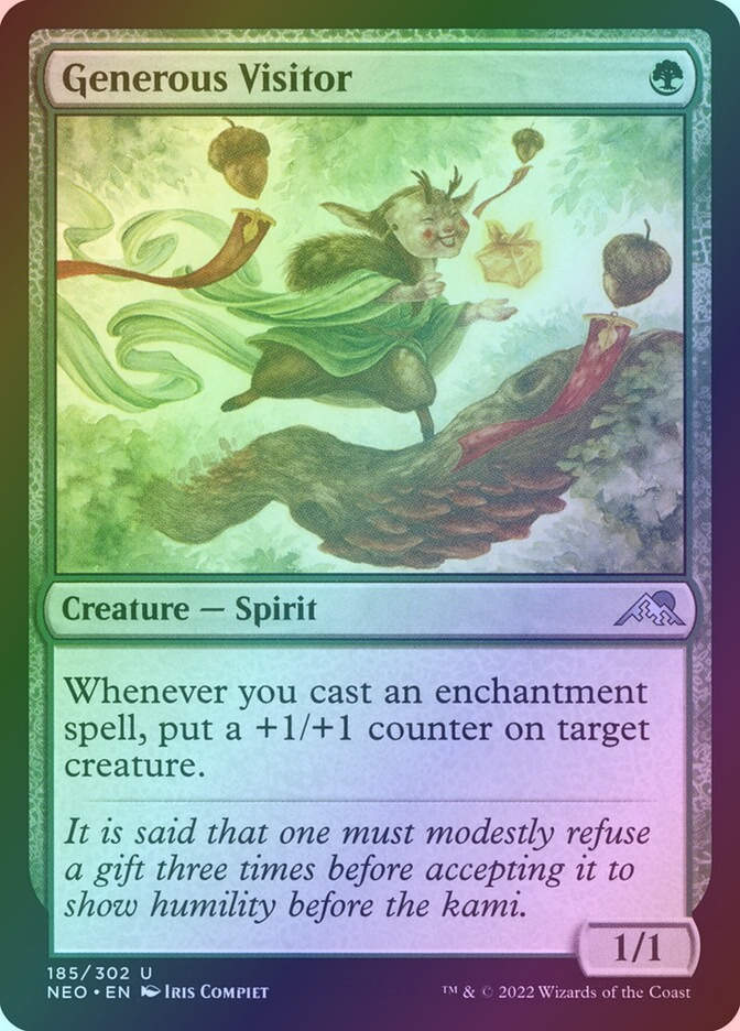 Generous Visitor (NEO) (185) / Foil