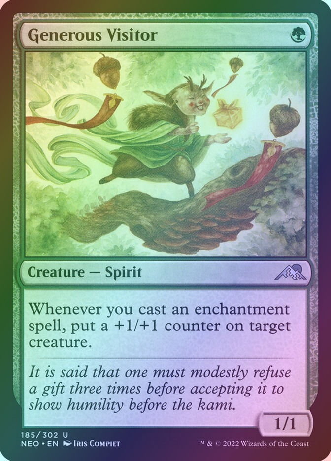 Generous Visitor (NEO) (185) / Foil
