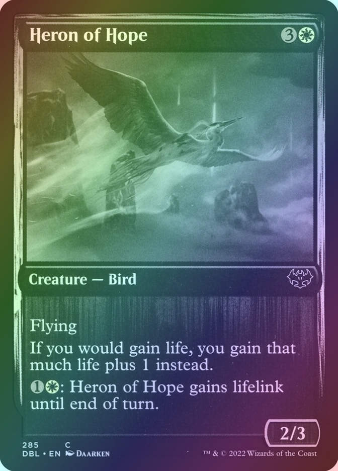 Heron of Hope (DBL) (285) / Foil
