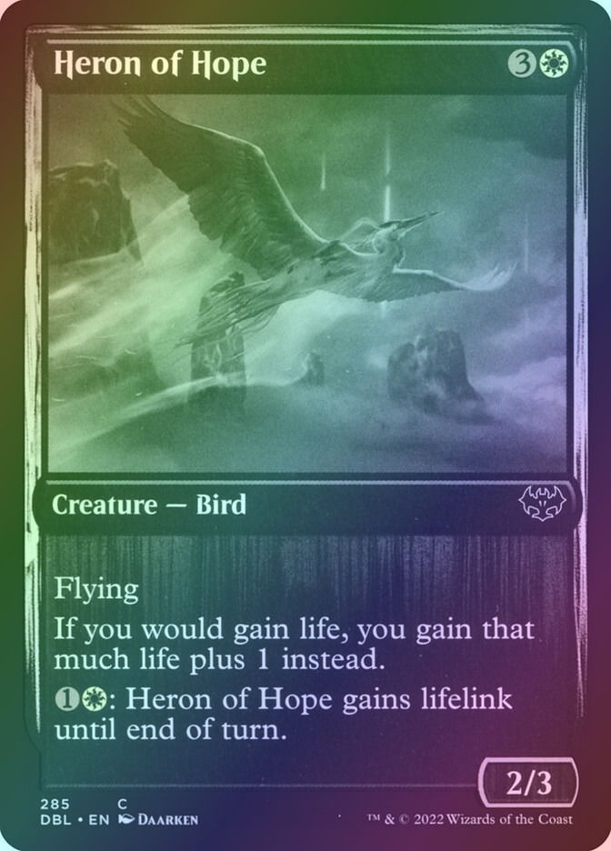 Heron of Hope (DBL) (285) / Foil
