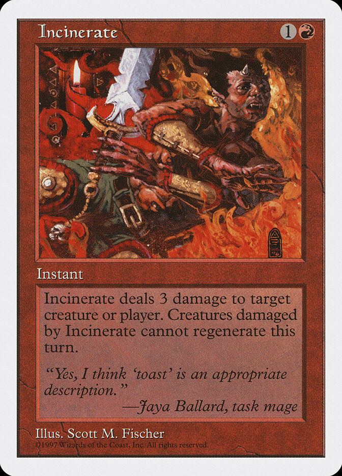 Incinerate (5ED) (242)