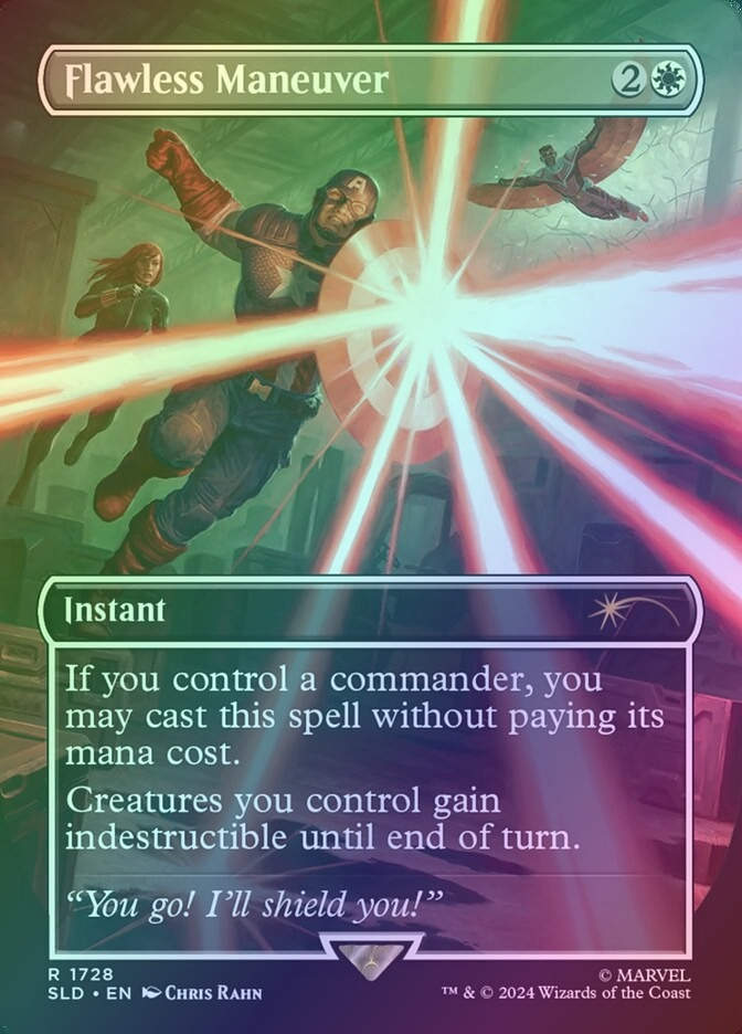 Flawless Maneuver (SLD) (1728) / Borderless / Foil