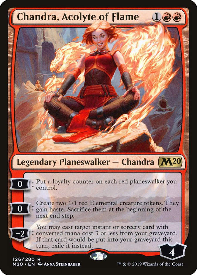 Chandra, Acolyte of Flame (M20) (126)