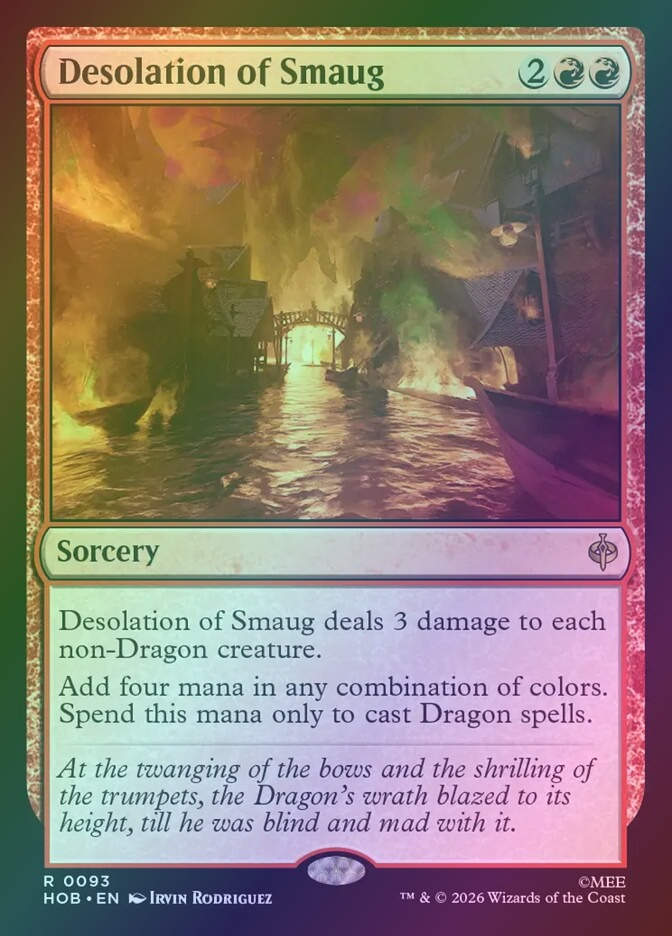 Desolation of Smaug (HOB) (93) / Foil