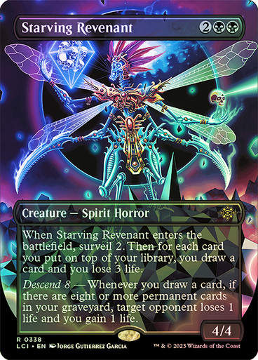 Starving Revenant (lci) / Borderless / Foil