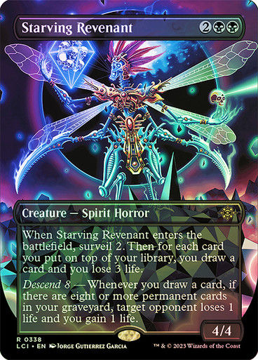 Starving Revenant (lci) / Borderless / Foil