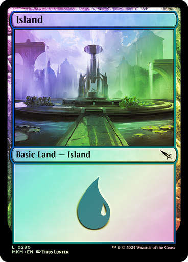 Island (mkm) (280) / Foil
