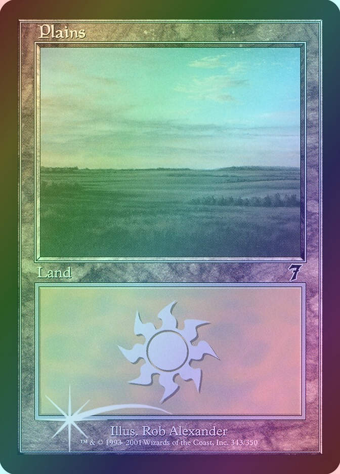 Plains (7ED) (343★) / Foil
