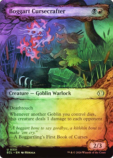 Boggart Cursecrafter (ECL) (331) / Showcase / Foil