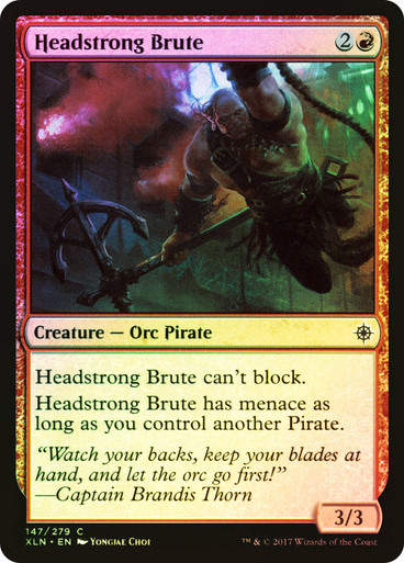 Headstrong Brute (XLN) (147) / Foil
