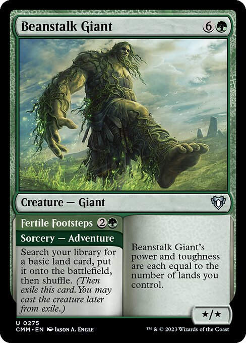 Beanstalk Giant // Fertile Footsteps (cmm)