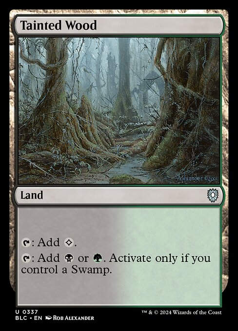 Tainted Wood (blc) (337)