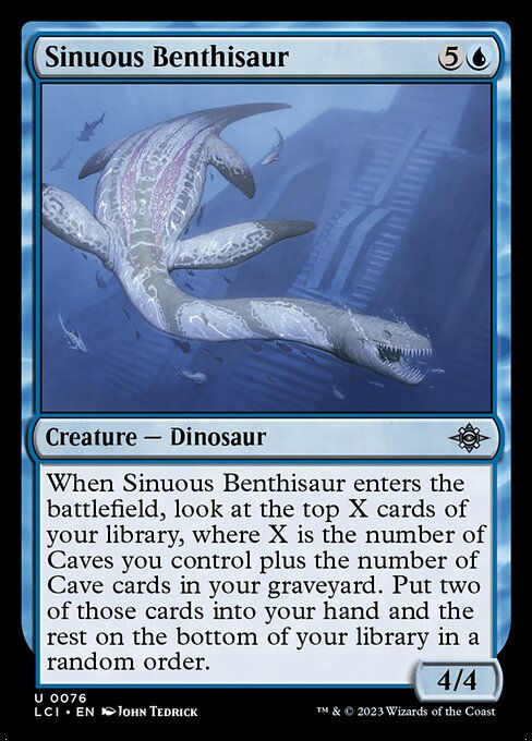 Sinuous Benthisaur (lci)