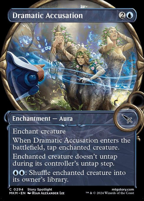 Dramatic Accusation (mkm) (294) / Showcase