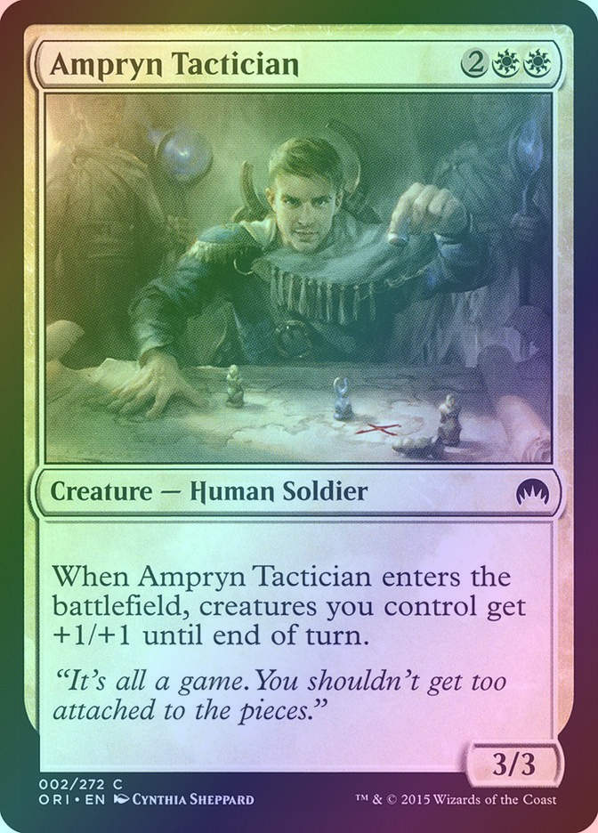 Ampryn Tactician (ORI) (2) / Foil