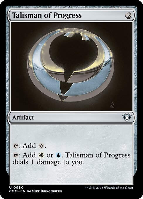 Talisman of Progress (cmm) (Commander Deck)