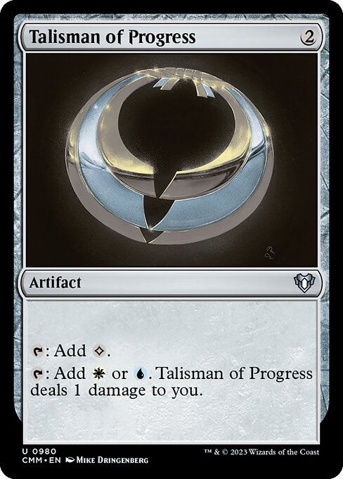 Talisman of Progress (cmm) (Commander Deck)