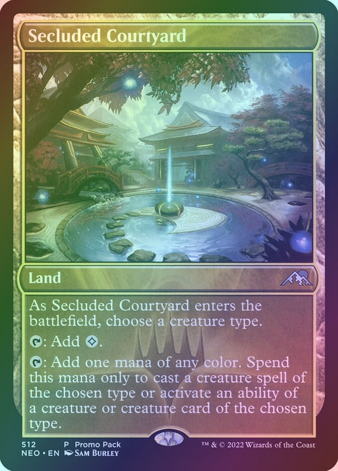 Secluded Courtyard (NEO) (512) / Foil