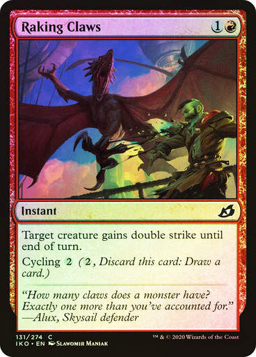 Raking Claws (IKO) (131) / Foil