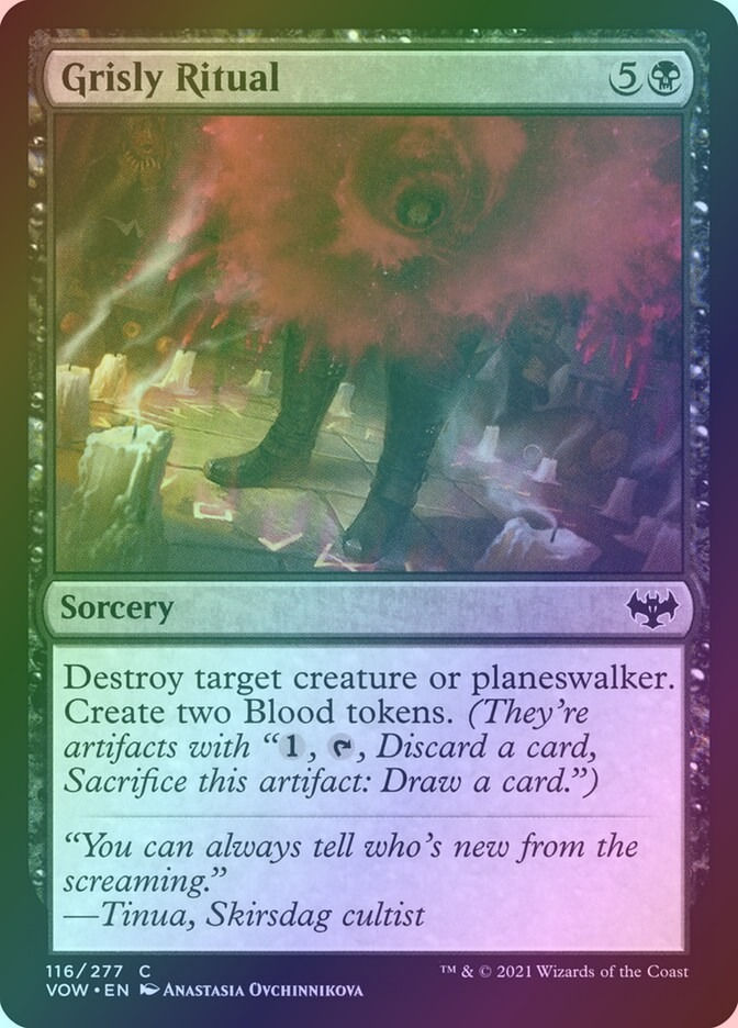 Grisly Ritual (VOW) (116) / Foil