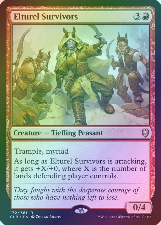 Elturel Survivors (CLB) (172) / Foil
