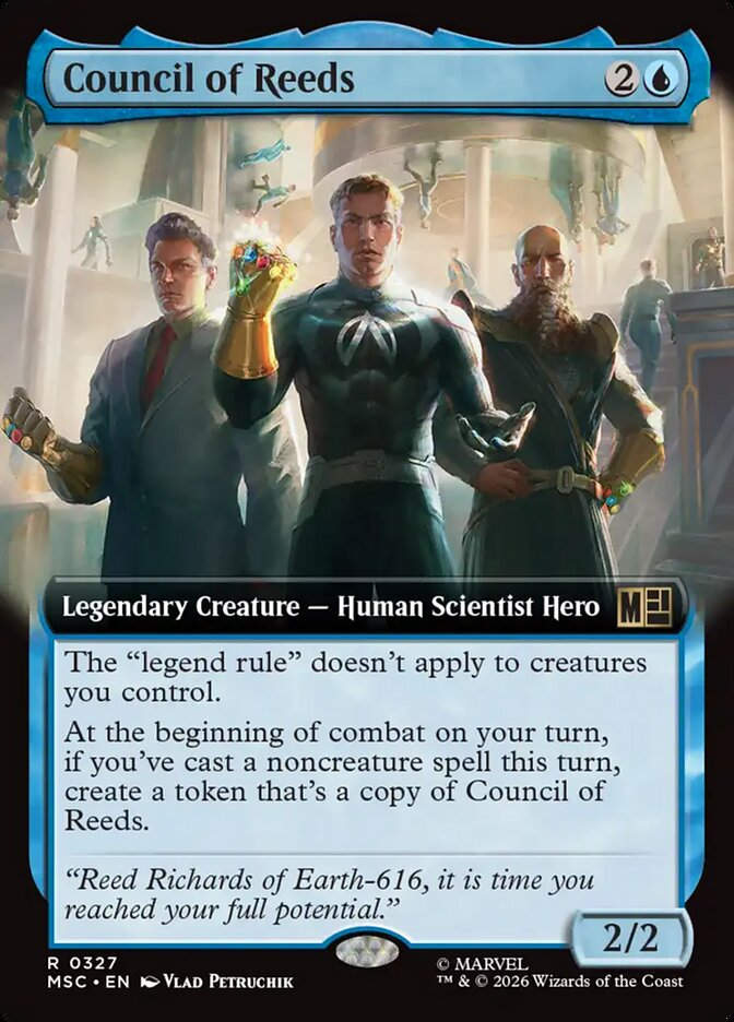 Council of Reeds (MSC) (327) / Extended Art