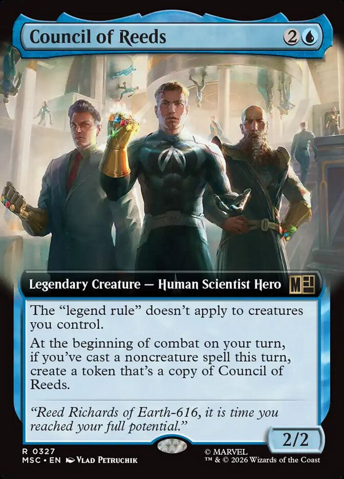 Council of Reeds (MSC) (327) / Extended Art