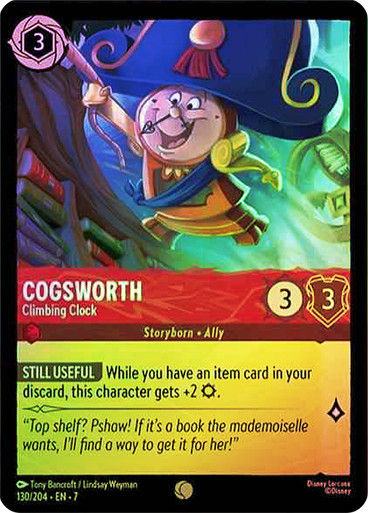 Cogsworth - Climbing Clock (LOR_ARC) / Foil